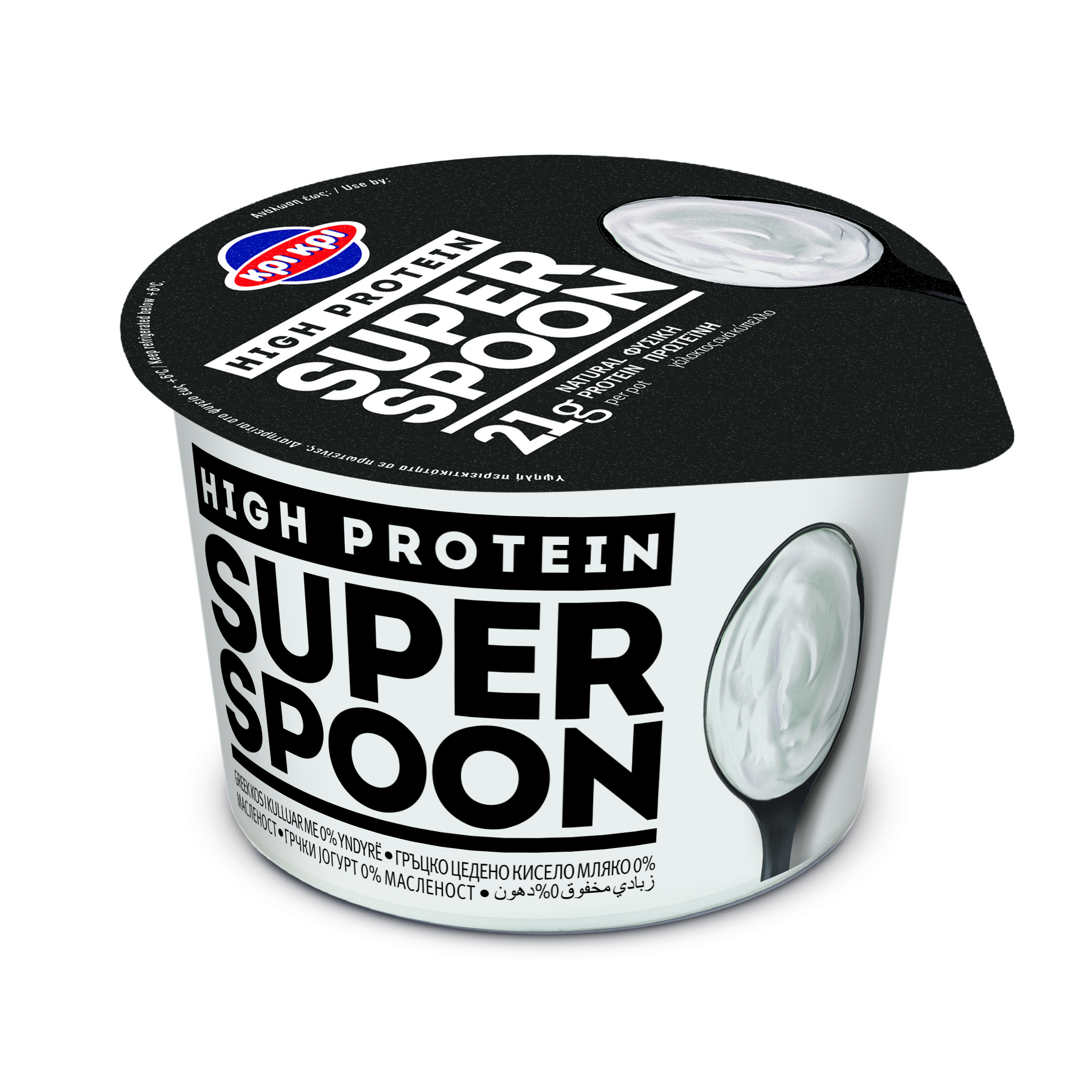 KRI KRI Super spoon high protein yogurt - 207g - 21g Protein